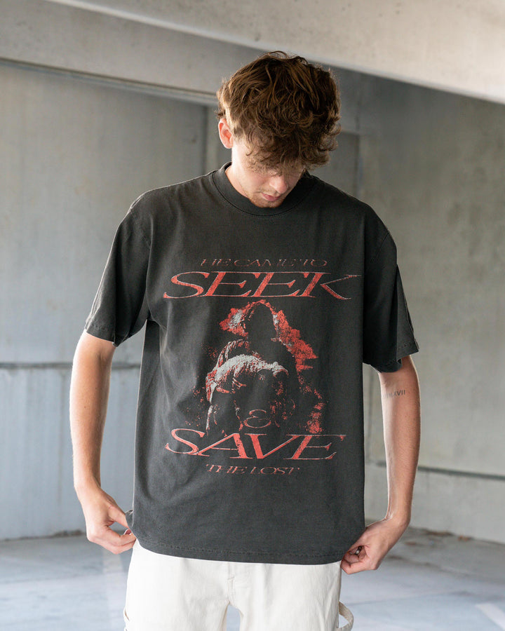"Seek and Save The Lost" Shadow Tee