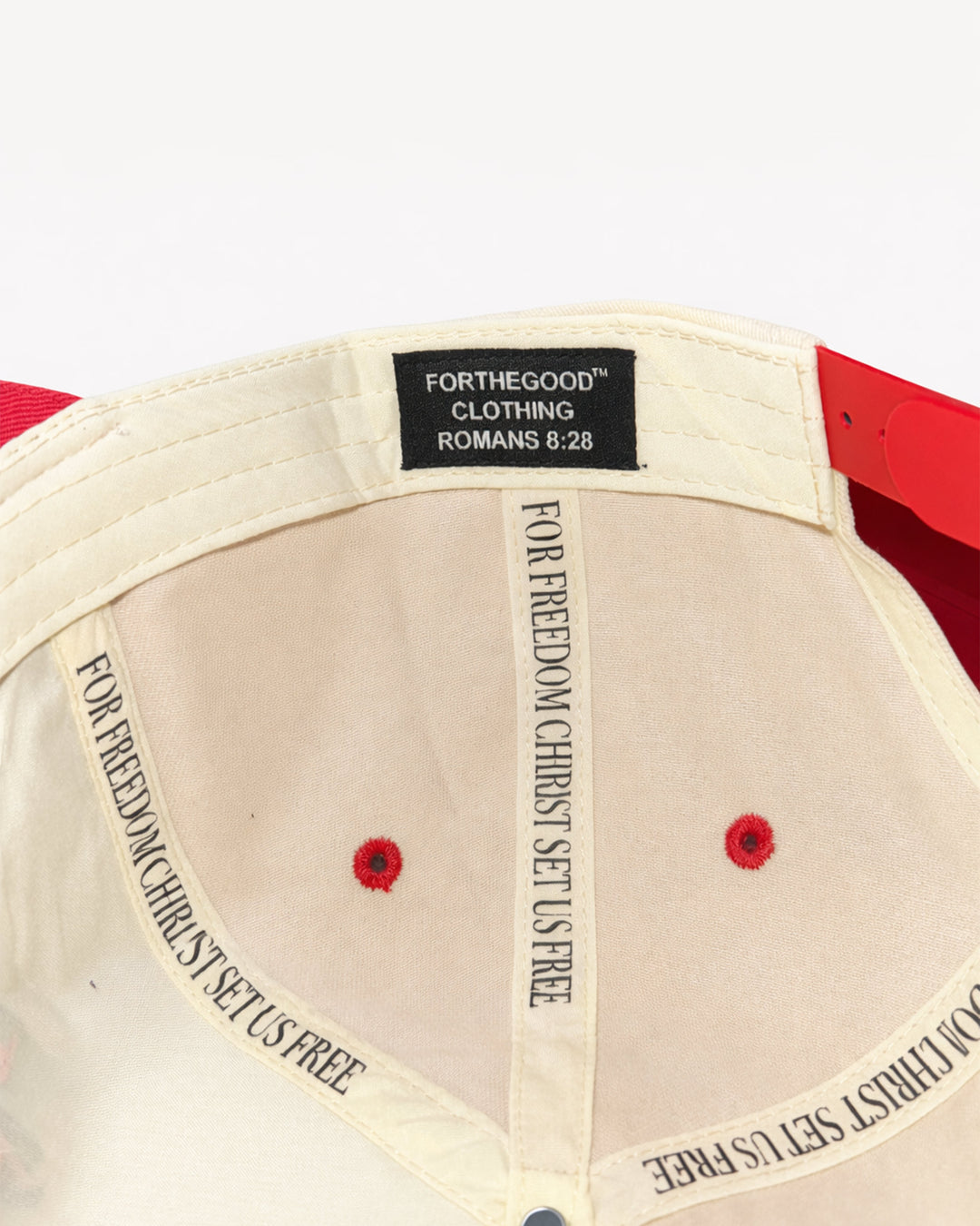 "Freedom in Christ" Red Hat