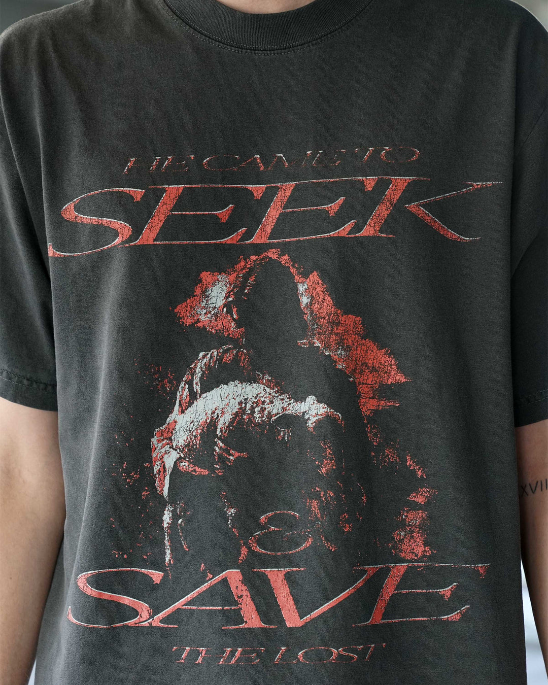 "Seek and Save The Lost" Shadow Tee
