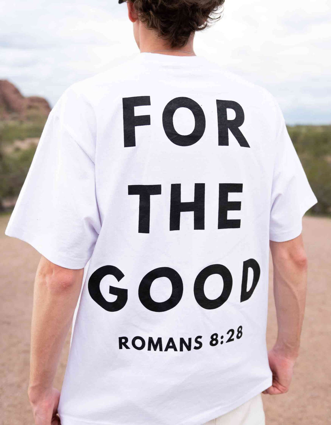For The Good Romans 8:28 Heavyweight Tee - ForTheGood